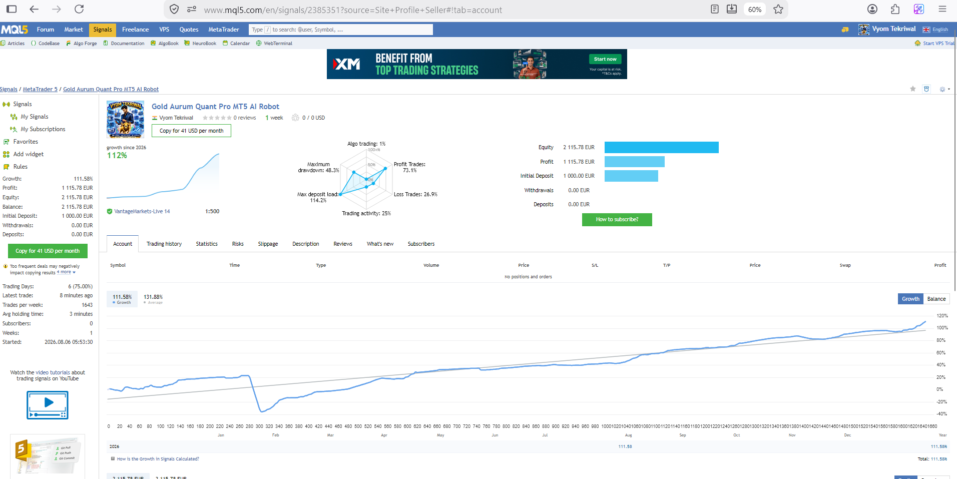 MQL5 Marketplace Showcase 5
