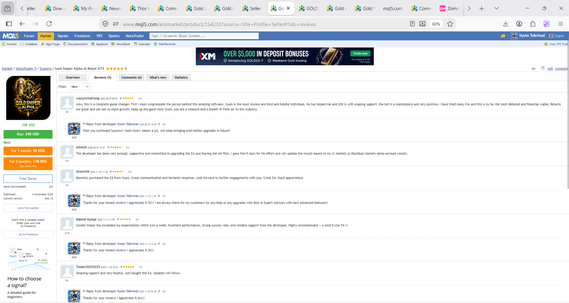 MQL5 Marketplace Showcase 6