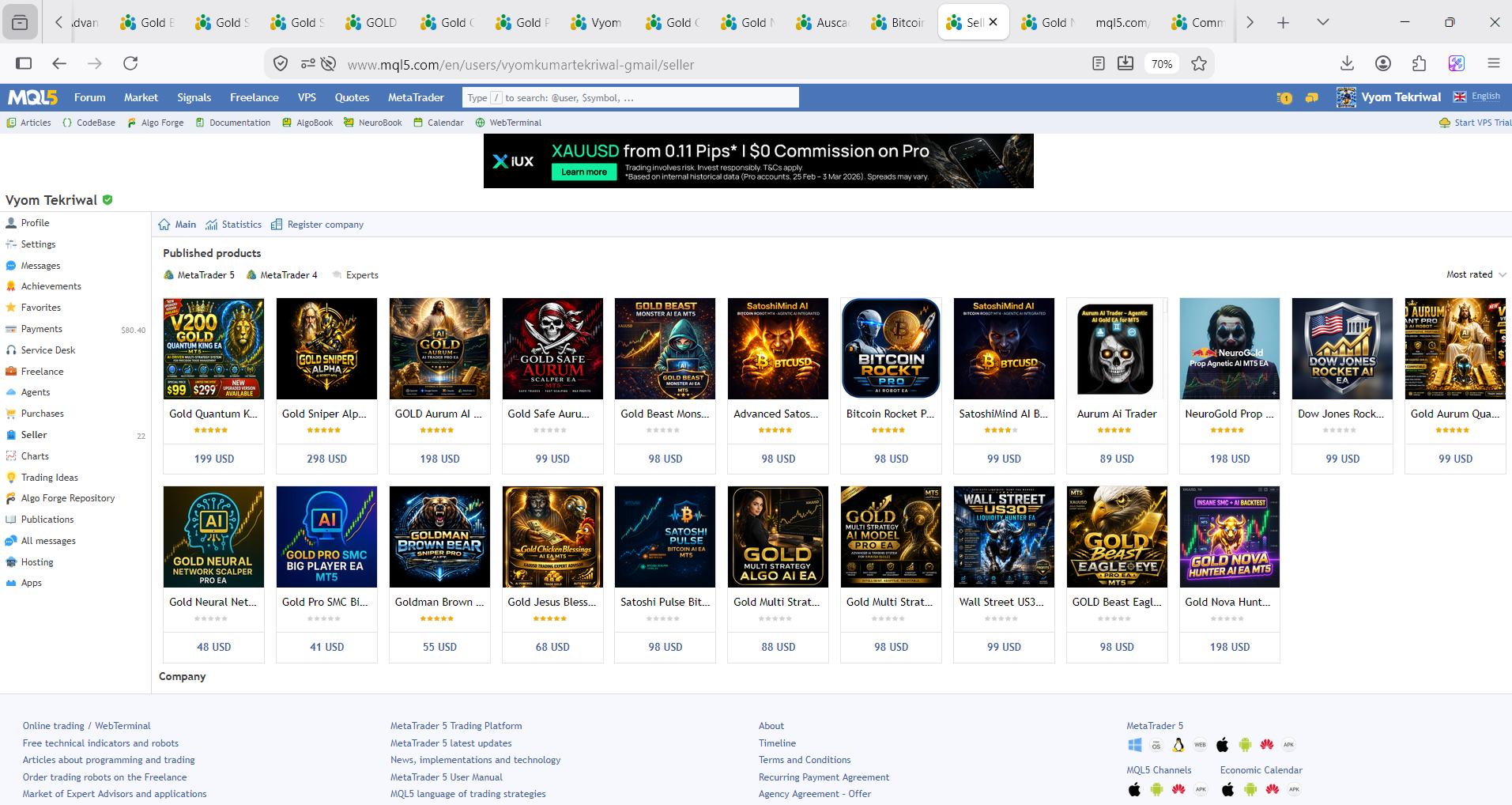 MQL5 Marketplace Showcase 1